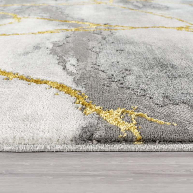 Gillam Abstract Area Rug, Rectangle 80 x 150cm