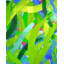 «Blue Lime Soiree» par Drew Gaffney - peinture encadrée-64401980