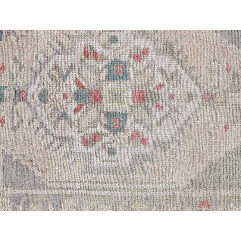 Vintage One-of-a-Kind Rectangle 1'9" X 3'3" Hand Knotted Area Rug