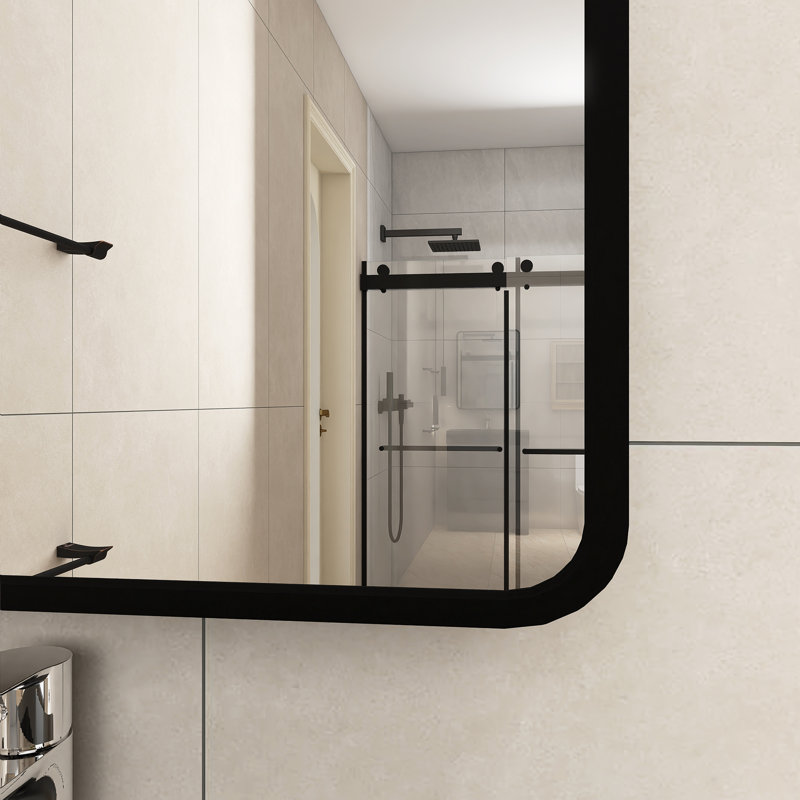 24 po L 30 po Miroir de salle de bain mural H