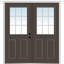 Internal Grilles Primed Fibreglass Prehung Front Entry Doors-45711203-45711207-45711197