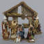 Crèche de Noël 7 pièces