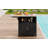 Versatile Outdoor Cabinet With Folding & Expandable Work Surfaces