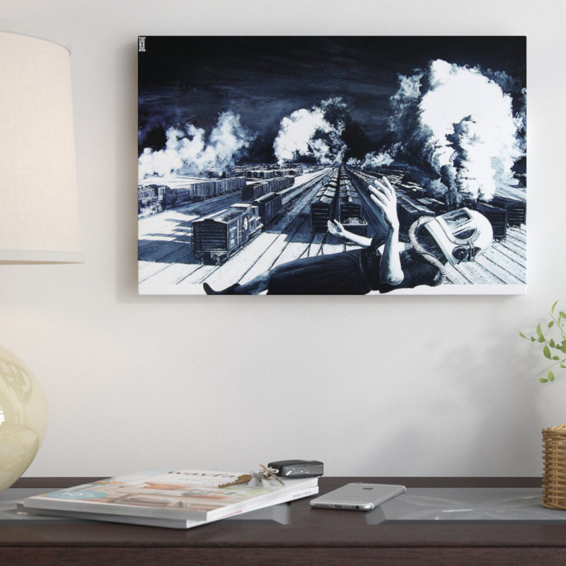 « sommes-nous assez élevées pour effacer ces traces », impression sur toile tendue, H 8 po x l 12 po x P 0,75 po