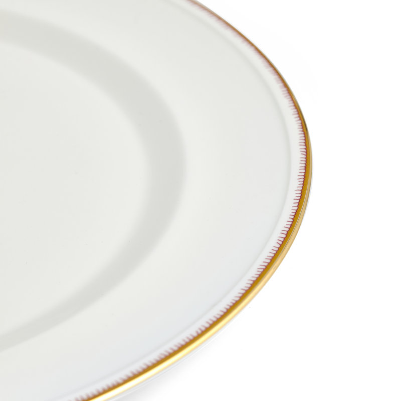 Mythical Creatures 12.3" White Porcelain Serving Platter