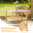 31.5In. Patio Wooden Side Table-1600986227