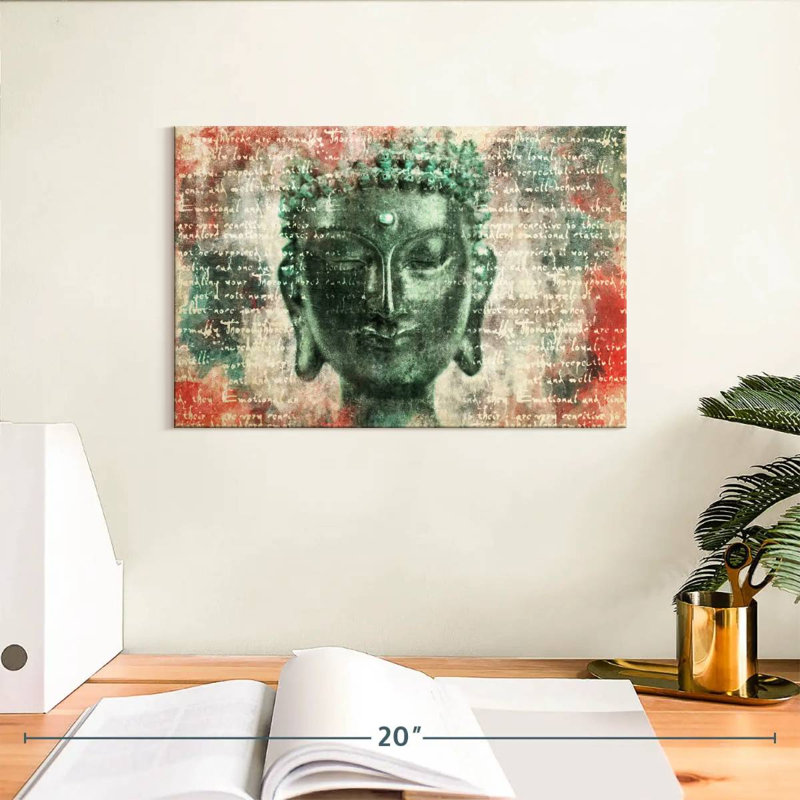Bouddha zen Leisha, H 8 po x l 12 po