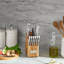 Cuisinart 15pc Elite Series Stainless Steel Block Set with Acacia Block