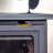 Wood burning thickened cast iron to warm fireplace