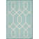 Tapis bleu sarcelle Annie-Jane Chendler