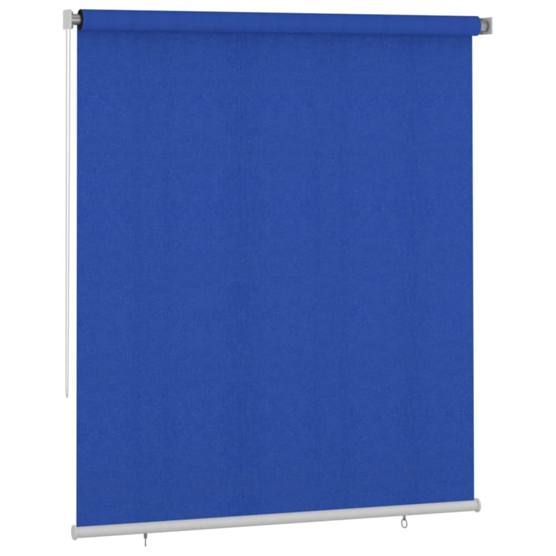 Semi Sheer Roller shade, 180cm H x 230cm W, Blue