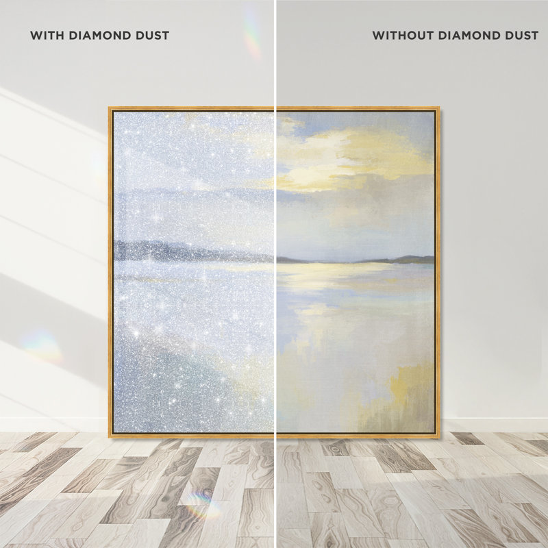 Sun After The Storm Print by Oliver Gal, 31" H x 31" W, Gold Floater Frame