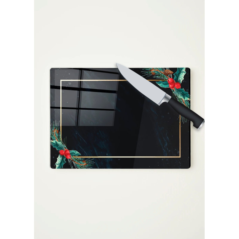 Planche à découper en verre