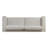 Kano 99" Upholstered Sofa In Mist Grey