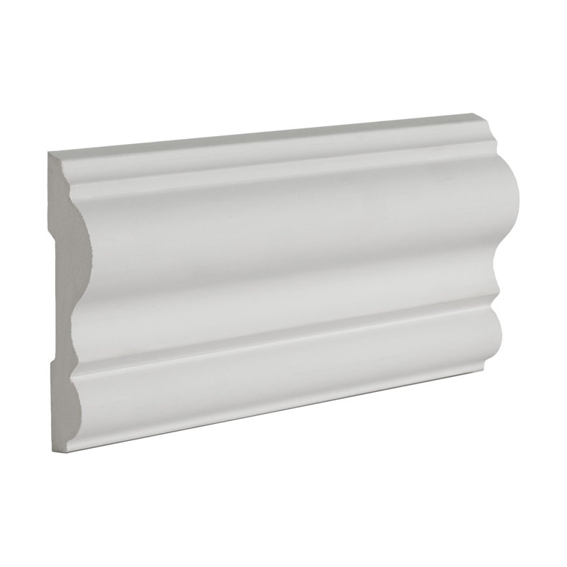Échantillon de moulure à panneau de polyuréthane uni 7/8 po x 3 1/8 po x 6 po