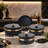 Caannasweis 7 Pieces Granite Nonstick Cookware Sets-132081745