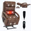 Fauteuil inclinable électrique Power Leatheraire Lift-193008501