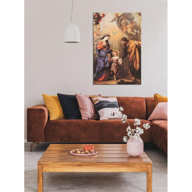 «Claudio Coello, Sainte famille sur toile» par Claudio Coello