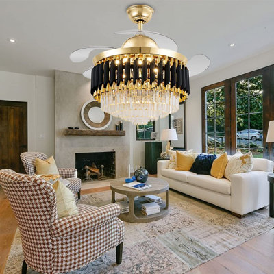 Courtny 42'' Ceiling Fan with LED Lights