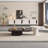 Combinaison meuble télé de style crème avec table basse