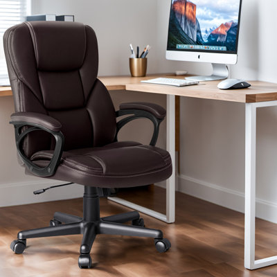 Ebern Designs Jairden Ergonomic Executive Chair with Headrest