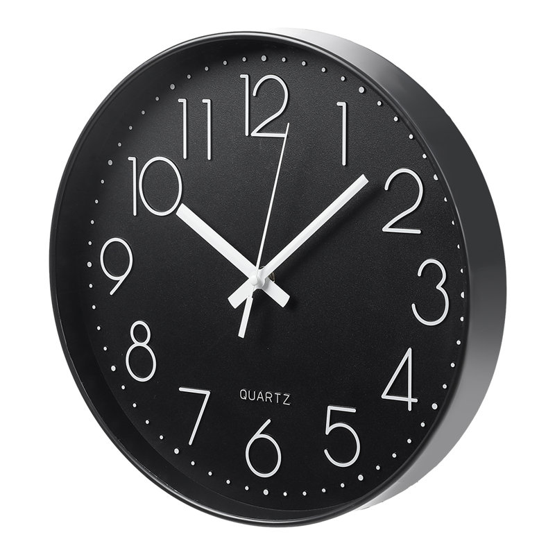 Navit Wall Clock, Black