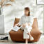 Chaise longue rotative confortable-113658139