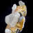Cerussite, Pink Barite and Galena - Mibladen, Morocco