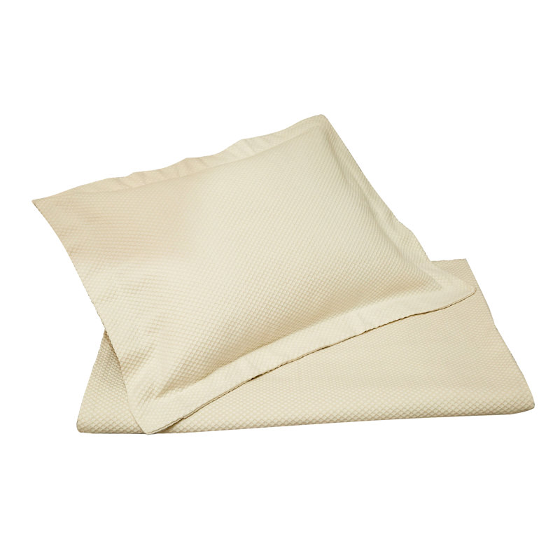 Cotton Standard Coverlet, Queen Coverlet, Ecru