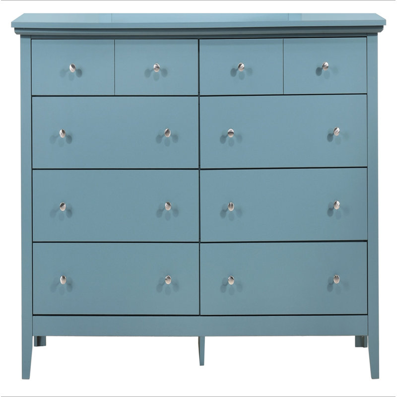 Commode élégante élégante sarcelle pour toute pièce, Sarcelle