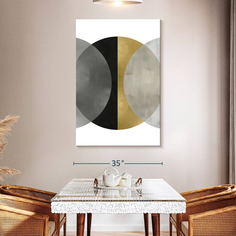 Avery Arc Intersect I, 51" H x 34" W