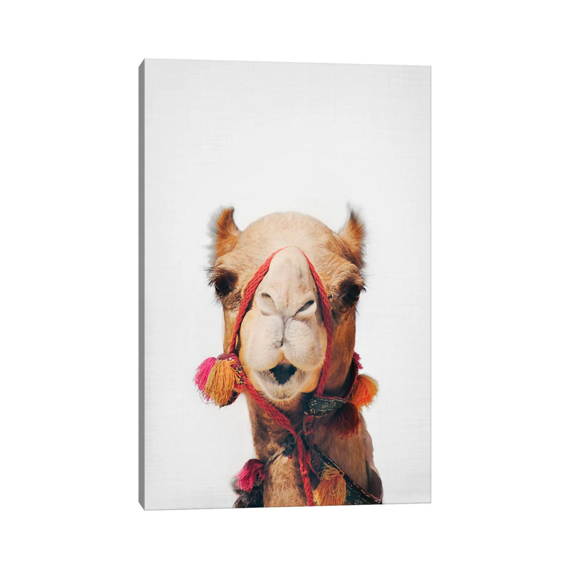 Camel by Sisi & Seb - No Frame Gallery-Wrapped Canvas Giclée on Canvas, 45.72cm H x 30.48cm W