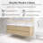 72" Modern Wall-Mounted Bathroom Vanity Set, With Double Integral Stone Resin Sinks-624169636-624169634