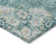 Machine Washable Indoor/Outdoor Claudian ACN1236 Teal Rug