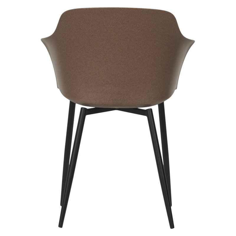 Alonzo Patio Dining Armchair, Brown