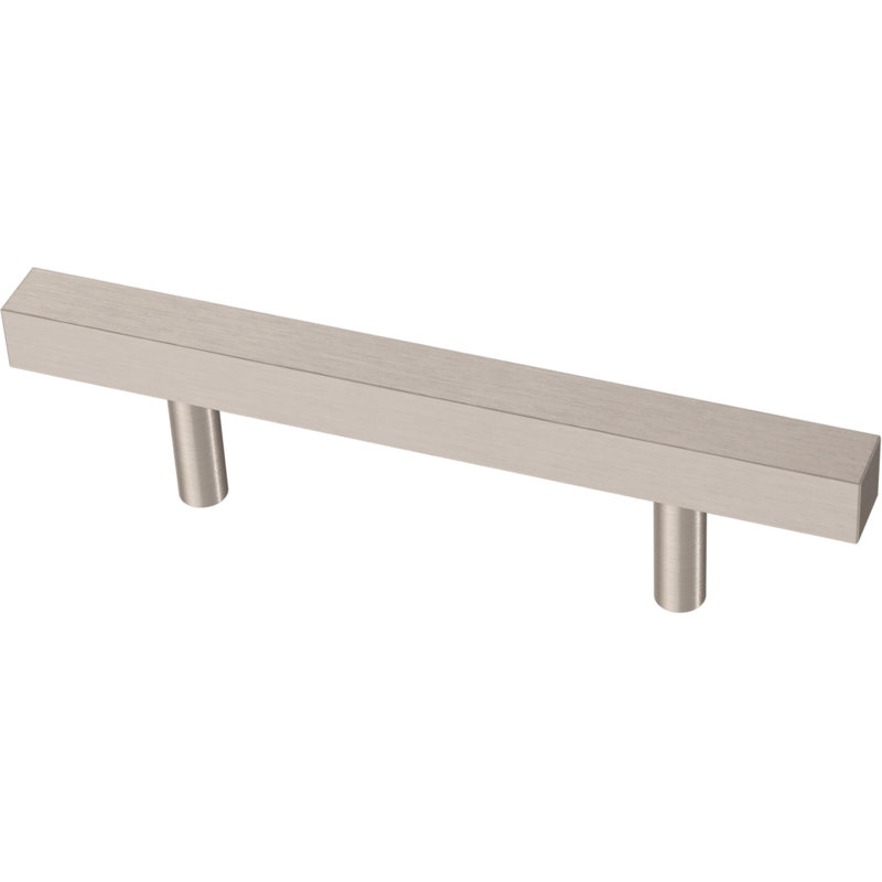 Stainless Steel Modern Rectangular Bar Cabinet Pulls