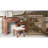 31 Multi-Functional Makeup Desk With 3 Colors Lighting, Hidden Mirror, And Divided Storage Compartments In Walnut Color Vanity Adjustable Retractable Cabinet Tone-1030451480