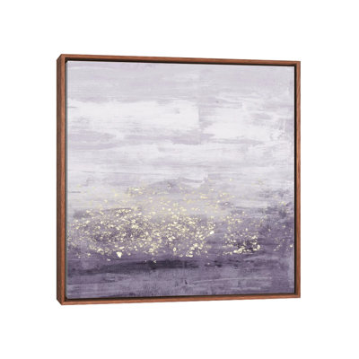 «Amethyst Glitter I» par Jennifer Goldberger - reproduction d'art