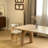 Modern simple solid wood rectangular table-1999128893