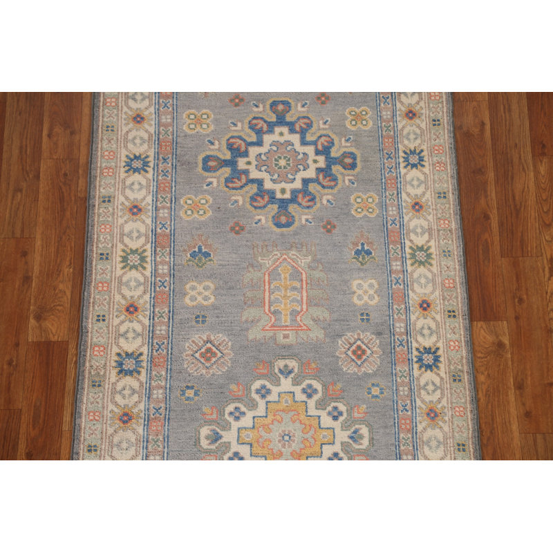 Tapis de couloir géométrique Kazak
