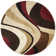Rubith Abstract Brown/Beige Area Rugs