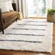 Mayer Handmade Wool Ivory/Navy Rug