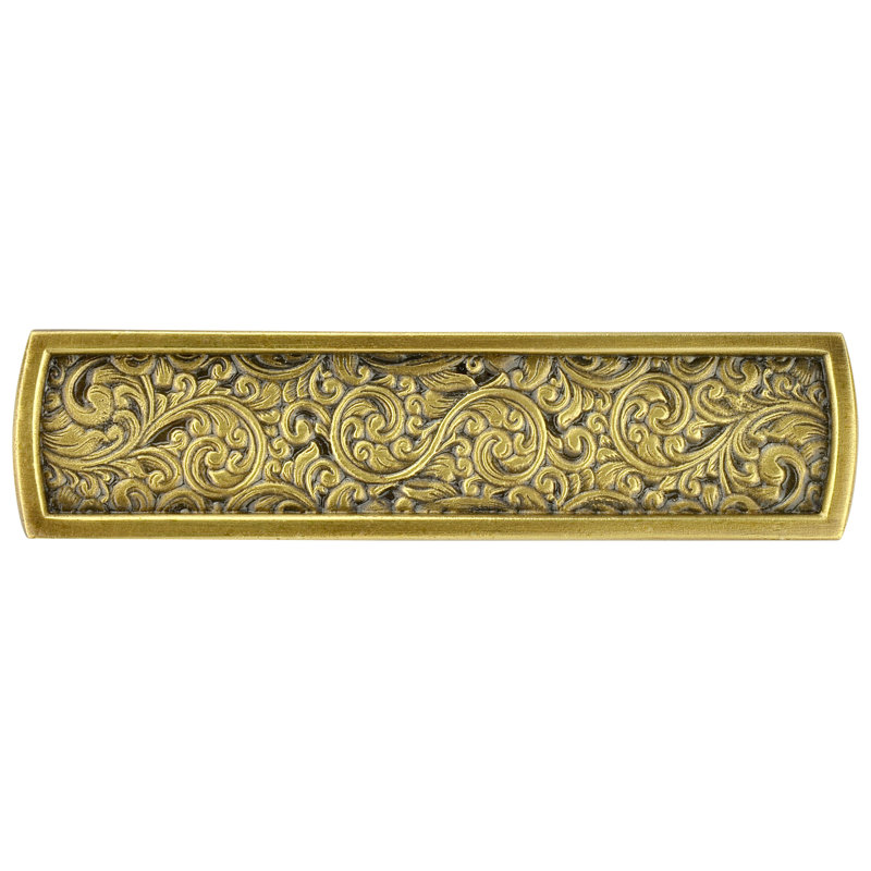 Classic Bar / Handle Pull, Antique Brass