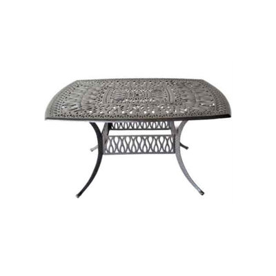 Allene Metal Dining Table by Lark Manor