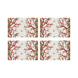 Vegan Leather Rectangle Placemats