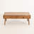 Tenera 48"x24"x18" Mid-century Rectangle Coffee Table With Storage