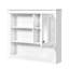 Armoire de salle de bain 32 "avec miroir, 4 tablettes réglables, support mural essentiel pour la salle de bain-1447498210