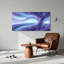 «Mauve et bleu sarcelle», art abstrait sur toile-133537023