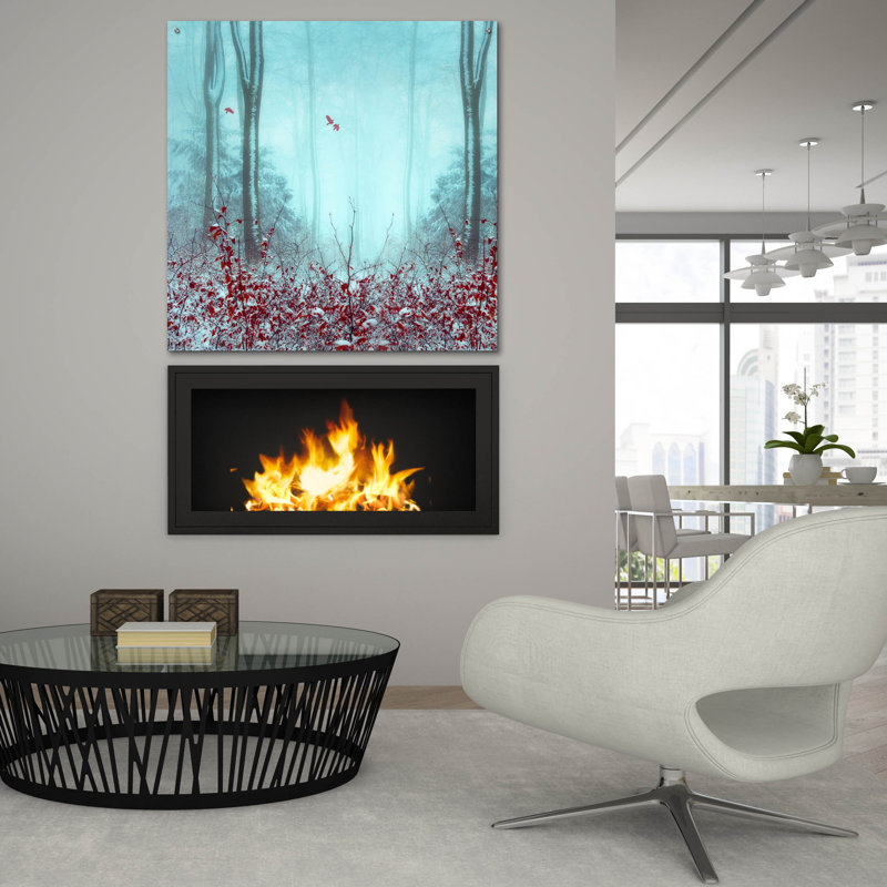 Art mural en verre Latitude Run® «Everything And More» par Dirk Wustenhagen, H 36 po x l 36 po x P 0,2 po