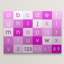 «Alphabet» par Justin, art textuel en rose-18660005-26130789